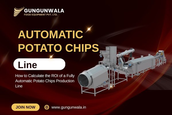 Fully Automatic Potato Chips Production Line ROI - How To Calculate