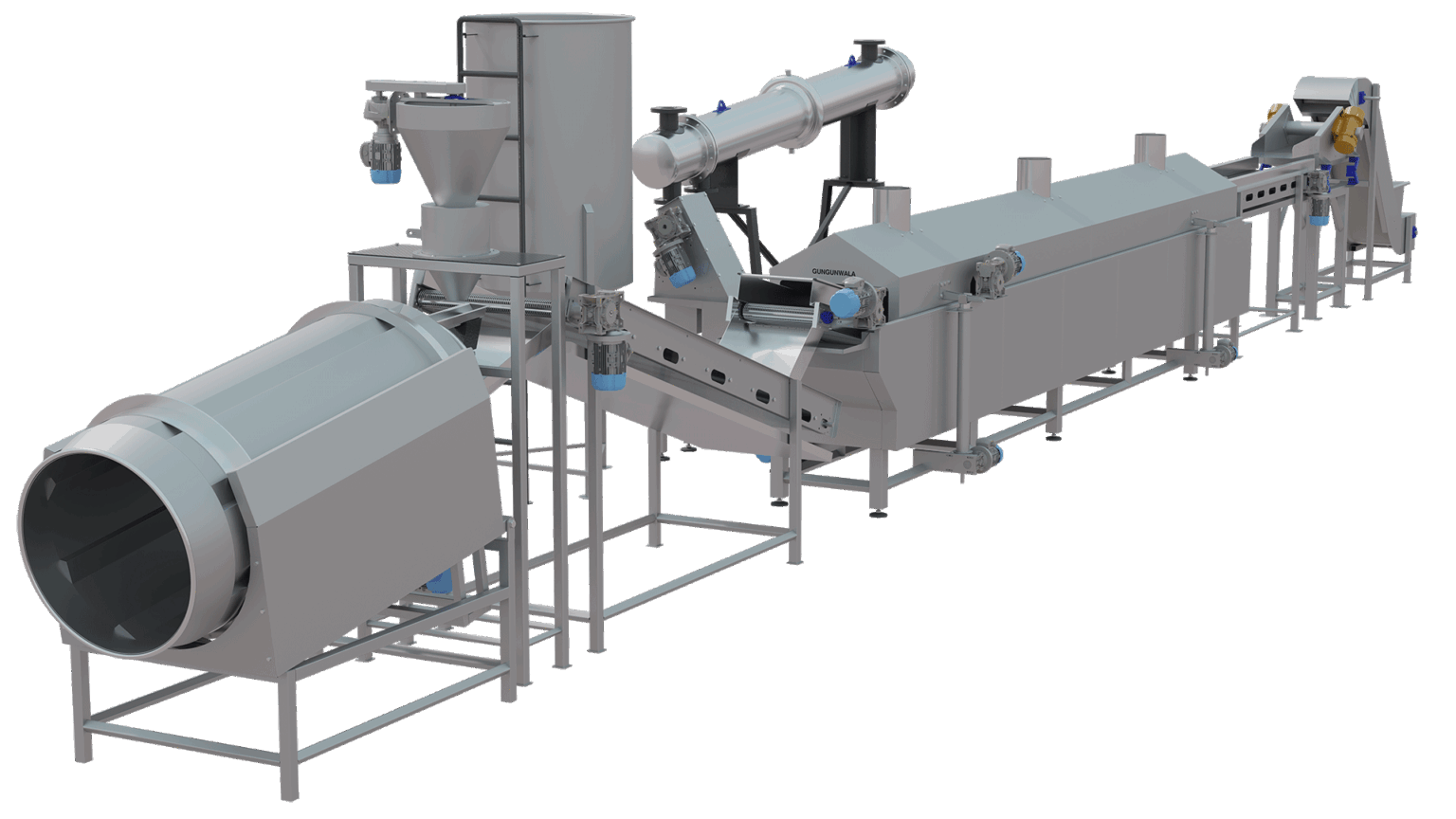 Potato Chips Making Machine Manufacturer in Ahmedabad, India