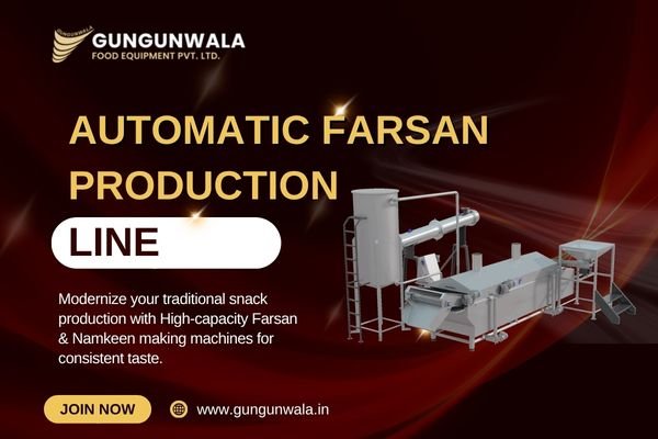 Scalable Tradition: The Automatic Namkeen and Farsan Production Line